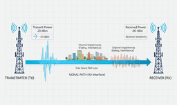 آشنایی با پارامترهای توان ارسال و توان دریافتی