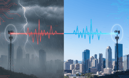 تأثیر شرایط جوی بر عملکرد لینک بی‌سیم