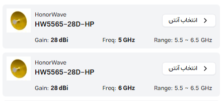 آنتن های پیشنهادی